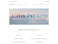 Alpha Health | Osteopaths in Welling