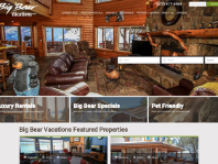 Logo Agency Big Bear Vacations on Cloodo