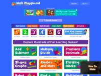 Math Playground em Jogos na Internet