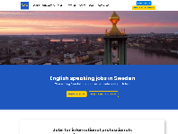 English Jobs in Sweden for international professionals