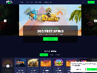 Interface du casino Pampago