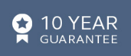 Enjoy a 10 year parts and labour guarantee for windows, doors* and conservatories.