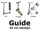 Vi har skrevet denne artikel for at gøre dig KLOG på ALT om det at købe løbehjul. Her finder du TEST af løbehjul og anbefalinger om køb af løbehjul.