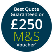 Get £250 if you can beat our rates!