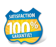 Satisfaction 100% garantie!