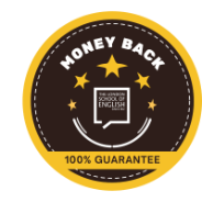 Try your course with complete confidence.