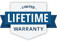 You will get a quality product, professionally installed and backed by a Limited Lifetime Warranty†.