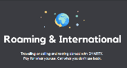 Travelling or calling and texting abroad with SMARTY.  Pay for what you use. Get what you don’t use back.