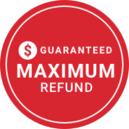Simple. 100% Accurate. Maximum Refund Guaranteed.