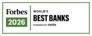 Por la lista Forbes World´s Best Banks 2026