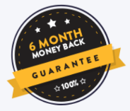 Plus a 6 month money back guarantee!