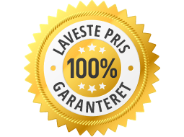 Vi sikrer markedets laveste priser og samtidig garanterer vi en overlegen kvalitet.