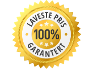 Vi sikrer de laveste prisene på markedet og samtidig garanterer vi en overlegen kvalitet.