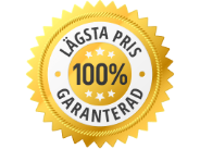 Vi garanterar marknadens lägsta priser och samtidigt säkerställer vi en överlägsen kvalitet.