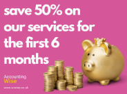 Save 50% on your Accounting for 6 Months!