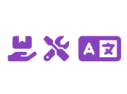 Easy returns, own service center and professional support