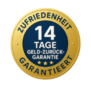 14 Tage Geld-zurück-Garantie