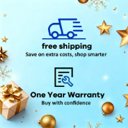 Free shipping & One Year Warranty 