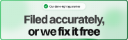 Filed accurately, or we fix it free