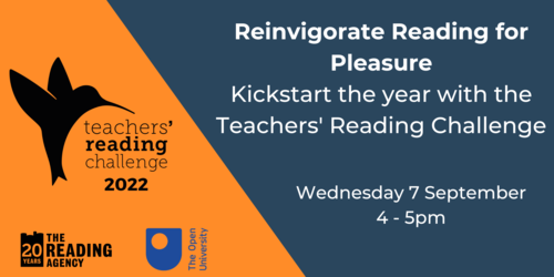Reinvigorate Reading for Pleasure with our Autumn Event image