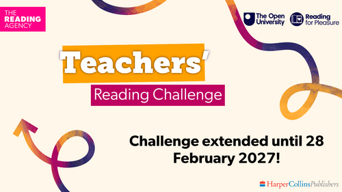 Teachers' Reading Challenge extended! image