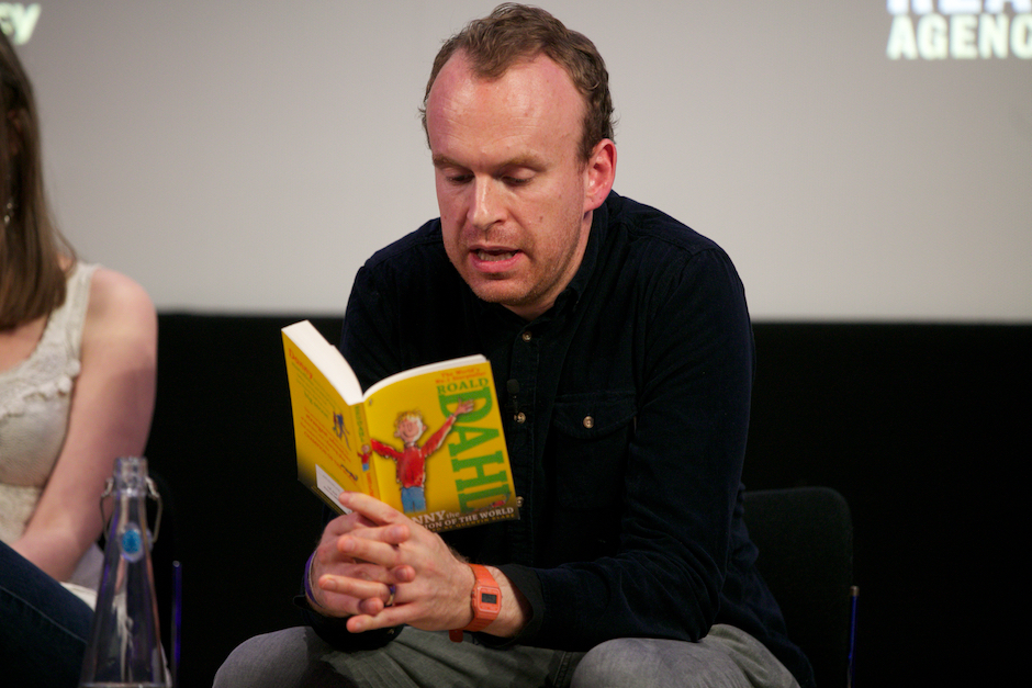 Large world book night 2016 matt haig reading from danny champion of the world