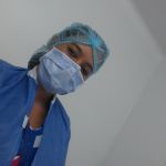 Benlly Lorena Diaz Rodríguez, Nursing assistant in Puerto del Rosario