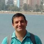 Osvaldo Ruberto, Swimming teacher in Valencia