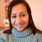 Karen Caicedo, Nursing assistant in Puerto del Rosario