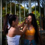 Denisse Barrios Díaz, Maquilladora professional a Molins de Rei