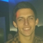 Carlos Caballero, Ayudante de cocina en Málaga