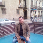 José Daniel Ramírez Guevara, Bricklayer in Castelldefels