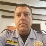 Jose Antonio Sanz Bordera, Security guard in Alcoy