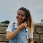 Ángela Rosell, Canguro en Huelva