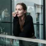 Natalia Zhukovskaia, Azafata a Madrid
