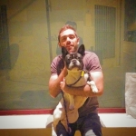 Diego Ortiz, Dog walker in Zaragoza