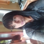 Paola Souza, Caregiver of elderly in A Coruña