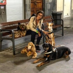 Jennifer Hidalgo Blanco, Ensinistradora de gossos a Las Palmas de Gran Canaria