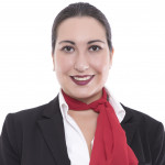 Ana Sanchez Ortega, Azafata en San Pedro del Pinatar