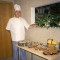 Pere Navas Tristan, Cocinero doméstico a Girona