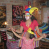 Tania Caballero, Animadora infantil a Madrid