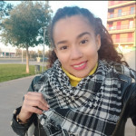 Marcela Garzòn, Caregiver of elderly in Lleida