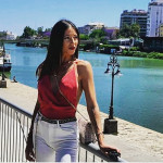 Melody Martinez Reche, Azafata in Málaga