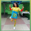 Claudia Hidalgo, Children's entertainer in Villanueva de la Concepción