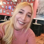 Katherine Marchena, Caregiver of elderly in Santander