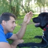 Pablo Gutierrez, Dog walker in Tomares