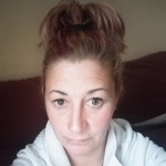 Andrea Hurtado Higuera, Cuidadora de gent gran a Langreo