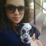 Cristina Arias Corbacho, Cuidadora de mascotas en Cáceres