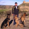 Daniel Lanuza, Dog trainer in Huesca