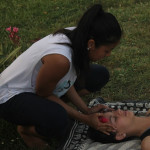 Anahuri Tejeira, Yoga instructor in Barcelona